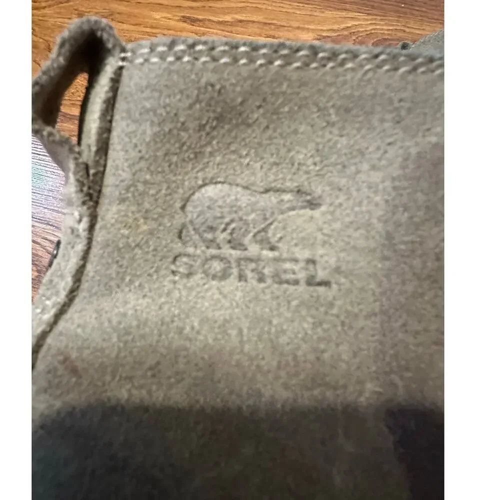 Sorel Women's Toronto Suede Lace Up Wedge Bootie Taupe Size 7 Street Style - Picture 11 of 11